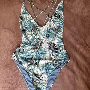 { Rip Curl Tropical Backless One Piece }
